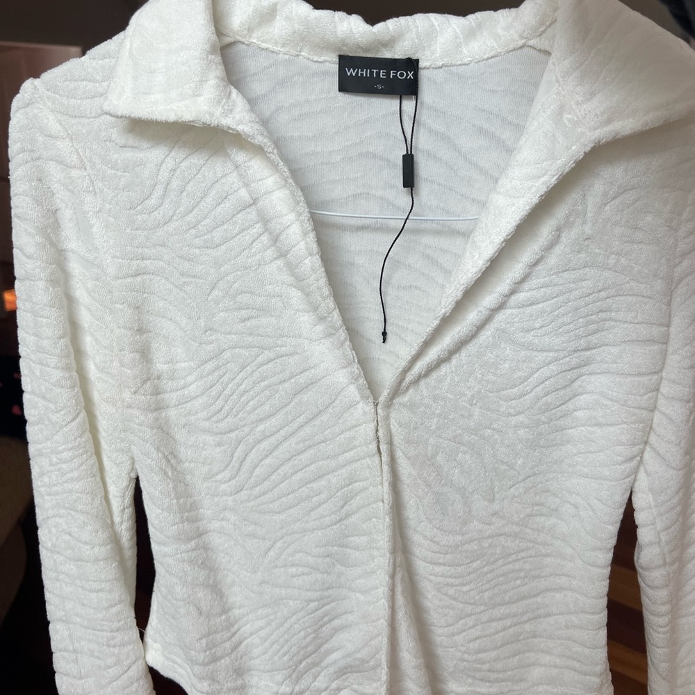 white fox long sleeve